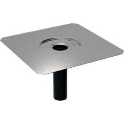 GEBERIT GE Pluvia Dampfsperrenanschluss 12L d56, CrNi 359113 – 359.113.00.1