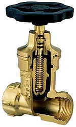 KRAMMER Krammer Vorzählerschieber Fig.352 Mssg. 1', PN16, m.Hr. – 5003414