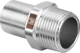 VIEGA Viega Einsteckstück Temponox 1711.1 in 22mmxR3/4 Stahl nichtrostend – 812 355
