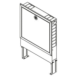REHAU REHAU Verteilerschrank UP 110/750, weiß – 13454201001