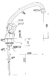 SCHMIEDL GS Einlochbatterie Atmos Glasklar – GS1071P