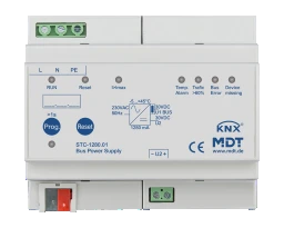 MDT KNX Spannungsversorgung mit Diagnosefunktion 1280 mA REG – STC-1280.01