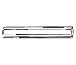 HEIMEIER Heimeier Präzisionsstahlrohr Ø 15mm 1100mm lang verchromt – 3831-15.169