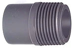 FISCHER GEORG GF Übergangsnippel PVC-U d 32x1" AG – 721913508