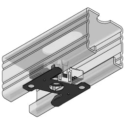 MEFA Stex Montageplatte MP 45, M10 gvz – 1280010