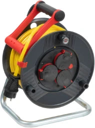 BRENNENSTUHL Kabeltrommel Garant ST 240 25m AT-N07V3V3-F 3G1,5 gelb IP44 – 1219958