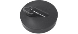 SCHMIDT STEDO VENTIL-STOPFEN PVC SCHWARZ 50,5 MM MIT DREIKANTBÜGEL – 800143