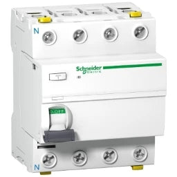 SCHNEIDER ELECTRIC Fehlerstrom-Schutzschalter Allstromsensi tiv iID, 4P, 40A, Typ B-SI, 30mA – A9Z61440