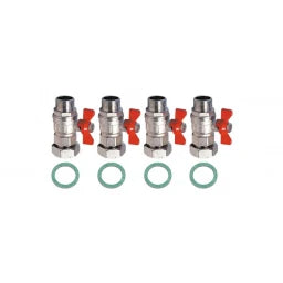VAILLANT Vaillant Anschluss-Set für VWZ MWT 150 4 Stück Kugelhahn 1" – 0020234491