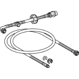 GEBERIT GE Wasseranschluss-Set AqC Sela 5,0cm f. UP-SPK Kappa (UP200) H98cm – 147.020.00.1