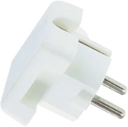 BACHMANN Schutzkontaktstecker Winkel / Fläche weiß flache Ausführung,montierbar – 911.270
