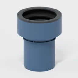 POLOPLAST PO Siphon-Anschlussstück POLO-KAL DN 50/50 (2") – 02355