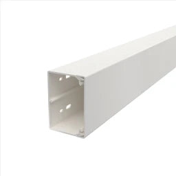 OBO Wand- und Deckenkanal mit Bodenlochung 6 0x90x2000 Polyvinylchlorid reinweiß RAL – 6191207