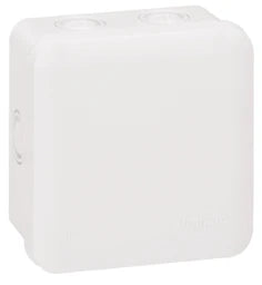 LEGRAND Abzweigdose Plexo, 80 x 80 x 45 mm (H x B x T), IP 55 , mit Vorprägung – 092014