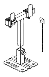 VOGEL&NOOT Vono VN-Standkonsole SK14 f.Fertigboeden (H00F1AF03A) – Z1BS000F1401000