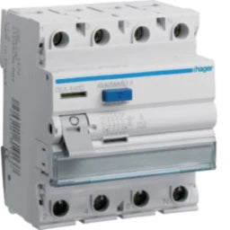 HAGER FI-Schalter 4P 6kA 40A 100mA Typ A – CEA440D