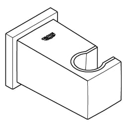 GROHE Grohe Wandanschlussbogen Euphoria Cube 26370 mit Wandbrausehalter chrom – 26 370 000
