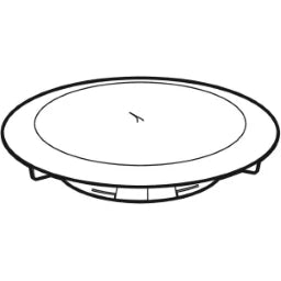 GEBERIT GE Ablaufdeckel Duschwanneneinlauf d90mm, SH 30-50mm, chrom – 150.265.21.1