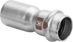 VIEGA Viega Reduzierstück mit SC Temponox 1715.1 in 22x18mm Stahl nichtrostend – 809 362