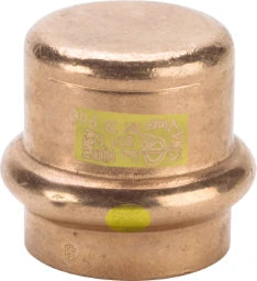 VIEGA Viega Verschlusskappe m. SC Profipress G 2656 für Gas in 22mm Kupfer – 352 813