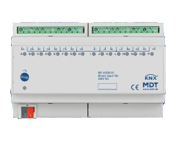 MDT KNX Binäreingang 16fach 230 V REG – BE-16230.02
