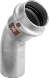 VIEGA Viega Bogen 45 Grad mit SC Temponox 1726.1 in 22mm Stahl nichtrostend – 809 980
