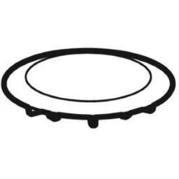 GEBERIT GE Ablaufdeckel Duschwanneneinlauf d50mm, chrom – 150.280.21.1