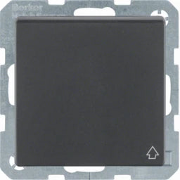 BERKER Q.x SSD mit Klappdeckel zufallend anthrazit samt – 47516066