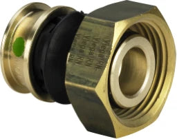 VIEGA Viega Verschraubung mit SC Raxofix 5329 in 20mm Siliziumbronze – 647 872
