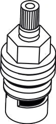 HANSGROHE HG Absperreinheit Axor Warmwasserseite – 96350000