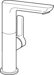 HANSA Hansa Ligna Waschtischmischer o. Ablaufgarnitur m. Flexschläuche chrom – 5535 2203