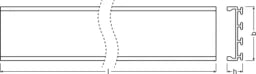 LEDVANCE Wide Profiles for LED Strips -PW01/U/26X 8/14/1 – 4058075278103