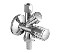 SCHELL SCHELL Kombi-Eckventil 1/2" verchr. m.RV, selbstdichtend – 03 545 06 99