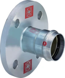 VIEGA Viega Flanschübergang Prestabo 1159.1 in 35mm Stahl verzinkt – 642 389