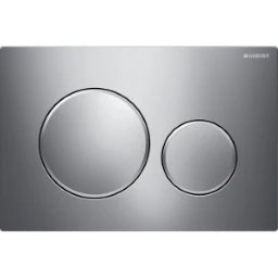 GEBERIT GE Betaetigungsplatte Sigma20 2-Mengen glanz-matt-glanz, round – 115.882.KH.1