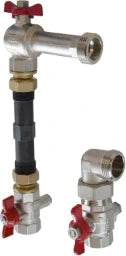 UPONOR Uponor Vario WMZ-Anschlussset vertikal G1" 130mm – 1090729