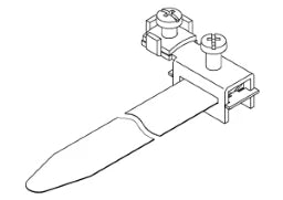 POLLMANN Erdungsbandschelle V2A 1/8 - 1 1/2 Zoll für Ø 8-50 mm, Länge 209 mm – 2020424