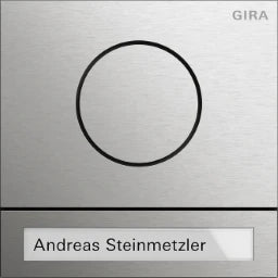 GIRA Türstationsmodul System 106 Edelstahl – 5565920
