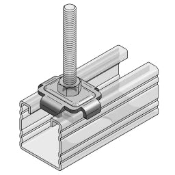 MEFA Kombiprofilhalter, Bohrung 11 mm für Gewinde M10 – 08095035