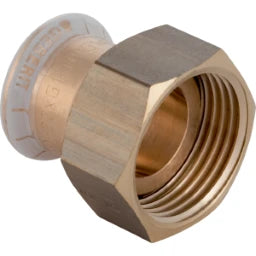 GEBERIT GE Mapress Kupfer Uebergang mit Ueberwurfmutter d15mm x G1/2 – 65182