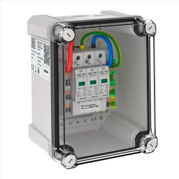 OBO Generatoranschlusskasten 1 PV-String auf 1 WR-MPP 1000V DC lichtgrau RAL 7035 – 5088405