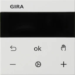 GIRA S3000 RTR Display System 55 Reinweiß m – 539327