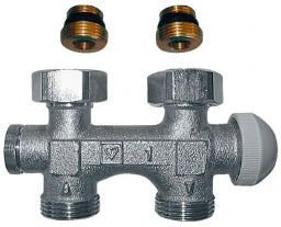 HERZ Herz-3000-Bypasskoerper f.Einrohranl. Fig.3792(92) Rp1/2"m.Thermostatv. – 1379292