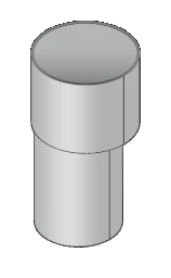 HARGASSNER Rauchrohrübergang NANO-PK 100 auf 130 mm verzinkt – 11052685