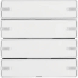 BERKER KNX Q.x Tastsensor 4fach Komfort polarweiß samt – 80144329