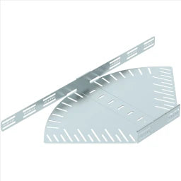 OBO Bogen, winkelverstellbar horizontal 60x4 00 Stahl bandverzinkt – 6037108