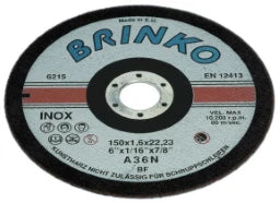BRINKO Brinko Trennscheibe 6215 für Kupfer,Stahl,Edelstahlr.,125mm – 6215/125