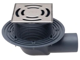 HUTTERER & LECHNER HL5100T Balk.- u. Terr.abl. DN75 waagr., GK, 145x145mm/138x138mm – HL5100T