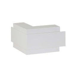 GGK BR3 Brüstungskanal Außeneck 62x130/80 reinweiß RAL 9010 – 12796