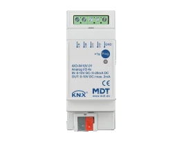 MDT KNX Analogmodul 0-10 V 4fach REG – AIO-0410V.01